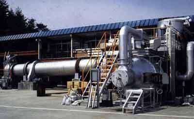 回转窑焚烧炉处理危废