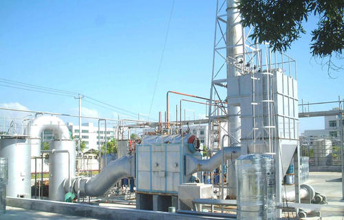 覆铜板行业所使用的废气焚烧炉的结构如下 覆铜板行业所使用的废气焚烧炉的结构如下